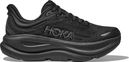 Chaussures Running Hoka Bondi 9 Large Noir Femme