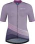Maillot Manches Courtes Velo Rogelli Peace - Femme - Violet/Rose