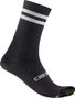 Castelli Original 18 Socken Schwarz Weiß