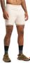 Short double couche trail running homme Randonnée Overland Stone Beige