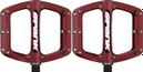 Spank Spoon Reboot Flat Pedals Dark Red