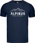 T-shirt de randonnée Alpinus Mountains bleu - Homme