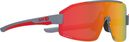 Gafas para niños AZR Rush JR Gris/Rojo