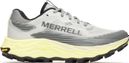 Merrell Agility Peak 6 Trail Shoes, Gray/Yellow, Women's