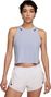 Dames Nike Dri-Fit ADV Aeroswift Crop Grijsblauwe Tank