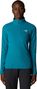 The North Face 100 Glacier 1/4 Zip Women's Turquoise Fleec