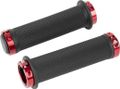 Poignées Positon One BMX 130mm Noir/Rouge