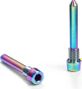 M4 x 23 mm Titanium Bremsbelag-Achsenschrauben für Shimano absoluteBLACK Rainbow Bremse