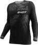 Maillot Manches Longues VTT Shot Station Charge Noir Adulte