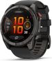 Montre GPS Garmin Fénix 8 Pro AMOLED - 51 mm Sapphire Titane Carbon Gray DLC avec Bracelet en Silicone Noir Gris