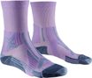 Chaussettes X-Socks Trailrun Perform Crew Violet Bleu Femme 