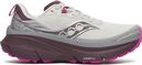 Zapatillas de trail Saucony Guide TR grises/moradas para mujer