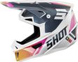 Casque Integral Shot Lite MIPS Ultra Blue Orange Pink Pearly