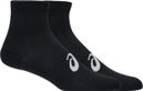 Asics AEG Quarter Black Socks (6 pairs)