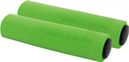 Paire de Grips Massi Silicone Mat Vert