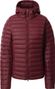 The North Face Stretch Down Hoodie Red Women