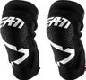 Leatt 3DF 5.0 Zip Korte Kniebeschermers Wit Zwart