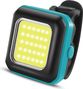Lampe de sécurité LED pour vélo - Feu avant bleu / Lumière blanche