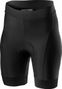 Castelli Prima Damen Trägerhose Schwarz Dunkelgrau