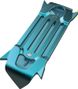 Harfang Blue Ice Blue Aluminum Intermediate Parts