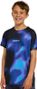 Children's Dharco Blue Black Short-Sleeved Jersey