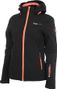Veste Softshell Femme Amalon Noir/corail