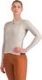 Maglia a maniche lunghe Espresso da donna, beige e grigio