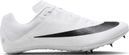 Zapatillas Atletismo Nike Zoom Rival Sprint Blanco/Negro Unisex