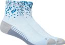 Asics Performance Run Quarter sokken Blauw