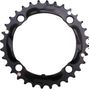 4BRA D.104 STRONGLIGHT TRIPLE 32DTS BLACK ALU MIDDLE CHAINRING 8-9V.