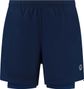 Short 2-en-1 Rogelli Essential Bleu Homme