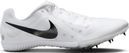 Chaussures d'Athlétisme Nike Zoom Rival Multi Blanc/Noir Unisexe