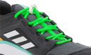 Lacets Elastiques Trail Confort Optimal en Silicone  - vert fluo