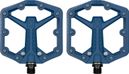 Paire de Pédales Plates Crankbrothers Stamp 1 Gen 2 - Small Bleu