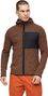 Sudadera polar Mammut Tamaro ML con capucha, marrón, para hombre