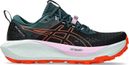 Chaussures Trail Asics Gel-Trabuco 13 Noir/Vert/Rouge Femme