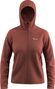 Giacca in pile Salewa Puez Rocca Donna Rosso