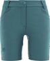 Pantaloncini da trekking Millet Trekker Stretch Donna Verde