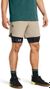 Short Under Armour Peak Woven Beige Homme