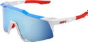 100% Speedcraft Total Energies Team Matte Brille Weiß/Metallic Blue Hiper