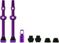 MUC OFF-Kit de válvulas tubeless V2 (par) 60mm Morado