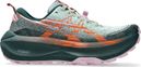 Asics Trabuco Max 4 Blue/Pink Women's Trail Shoes
