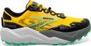 Brooks Caldera 7 Yellow Green Men's Trail Shoes