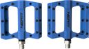 Paar Neatt Composite 8 Pin Flat Pedals Blau