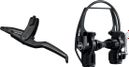 Bremsschlittschuhe Hydraulik Magura HS11 Evo2 Vorder- oder Hinterhebel 3 Finger Schwarz