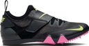 Nike Pole Vault Elite Black Pink Yellow Unisex Track &amp; Field Shoes