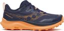 Saucony Peregrine 16 trailschoenen, blauw/oranje, dames
