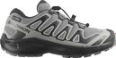 Salomon XA Pro Waterproof Trail Shoes, Gray/Black, Kids'