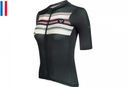 Maillot Manches Courtes Femme LeBram Arpettaz Vert Coupe Ajustée