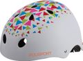 Polisport casque de vélo urban radical triangles blancgoudanje